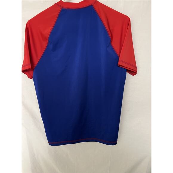 Surf Life Top Shirt Los Cabos Mexico Size Medium Blue/Red w/Surf Board - Picture 6 of 8